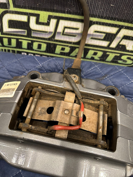 2014 AUDI R8 BREMBO REAR RIGHT CARBON CERAMIC BRAKE CALIPER OEM *READ*