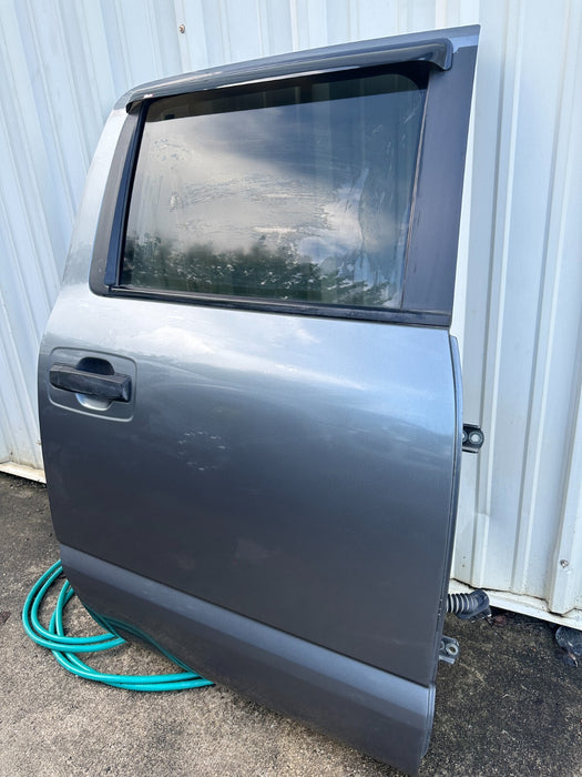 2016 Nissan Titan XD Crew Cab REAR RIGHT RH DOOR SHELL GUN METALLIC (KAD) OEM