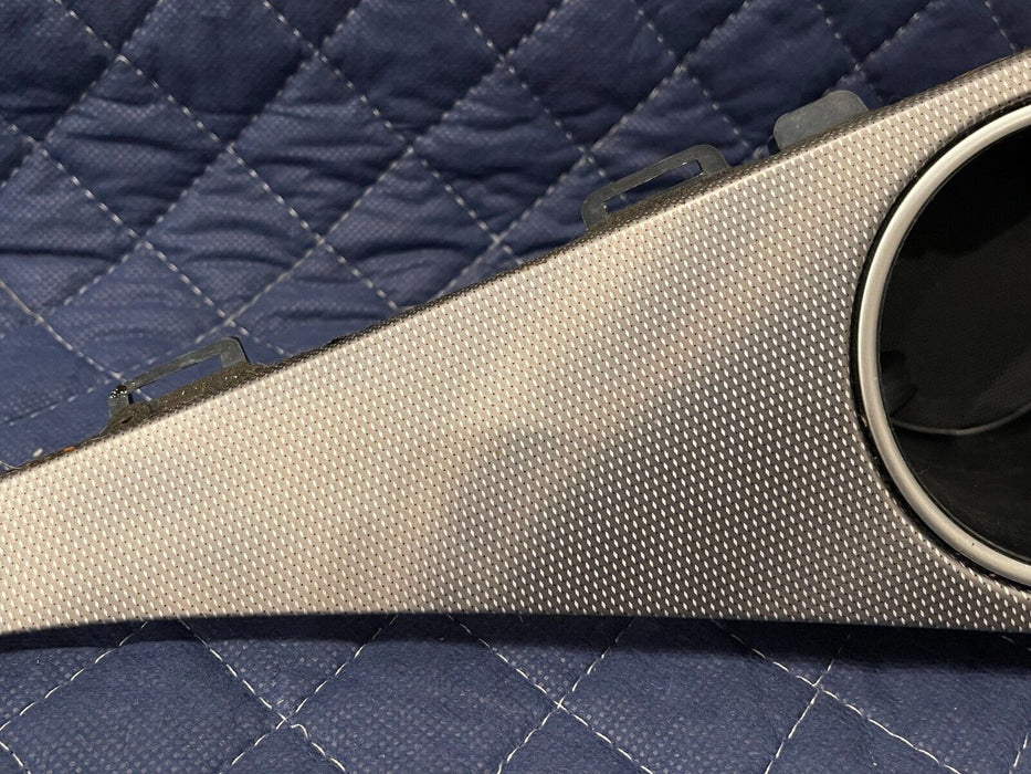 2017 INFINITI Q50 RED SPORT CENTER CONSOLE CUP HOLDER SURROUND TRIM OEM