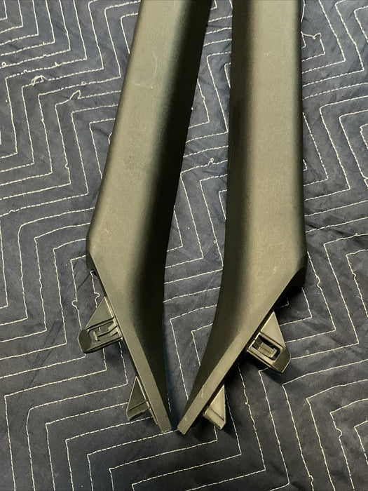 2017 NISSAN 370Z INTERIOR RIGHT LEFT A PILLAR TRIM PAIR OEM