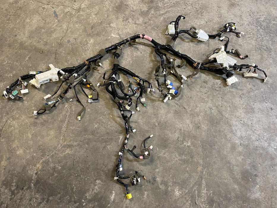 2017 INFINITI Q50 RED SPORT DASHBOARD/ CENTER CONSOLE WIRE WIRING HARNESS OEM