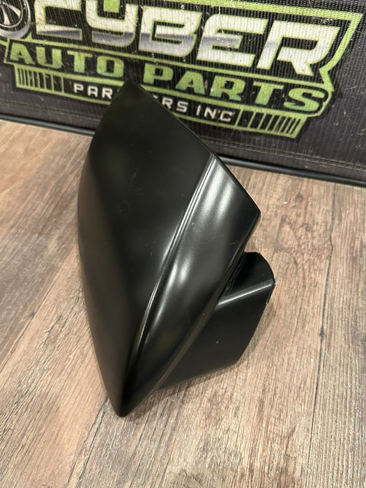 2015-2019 LAMBORGHINI HURACAN PASSENGER SIDE MIRROR COVER SHELL OEM *BLACK WRAP*