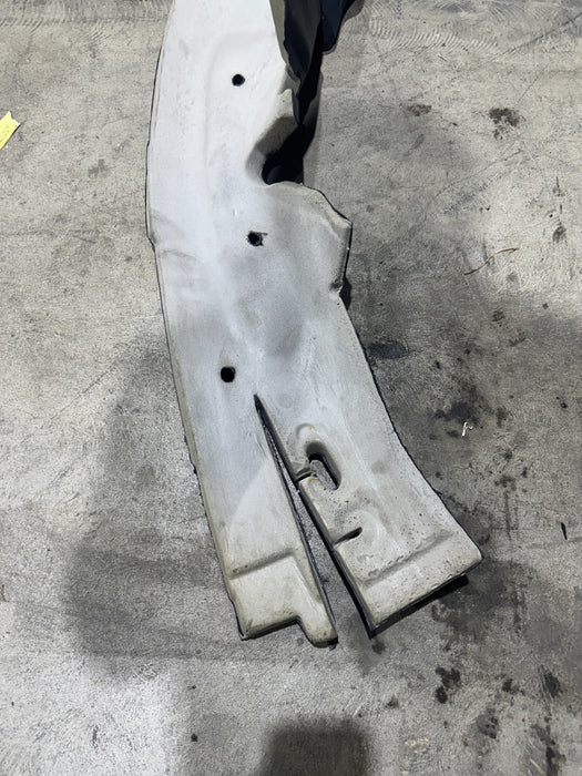 2014 PORSCHE 911 TURBO S REAR LEFT WHEELHOUSE SOUND ABSORBER OEM 99155665700