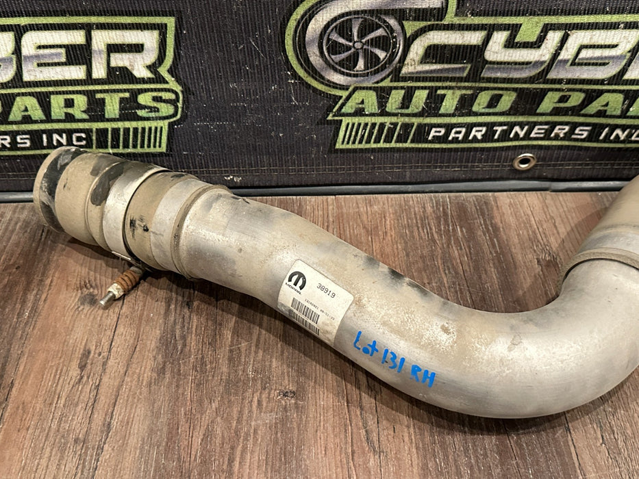 2022 DODGE RAM 2500 3500 RIGHT INTERCOOLER PIPE OEM 68357482AB