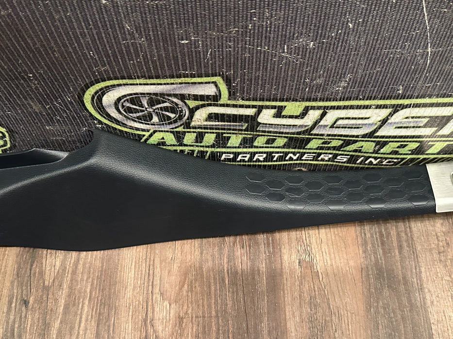 2022 DODGE RAM 2500 3500 REAR LEFT SILL KICK PLATE TRIM OEM