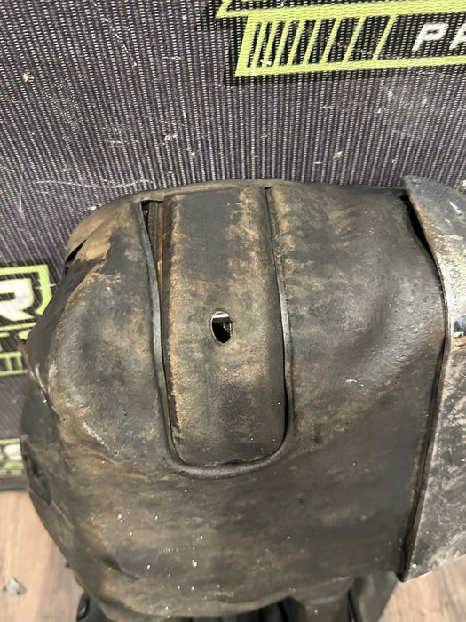 2017-2022 FORD F250 F350 F450 XLT PASSENGER RIGHT TOW MIRROR OEM ~FIRE DAMAGE~