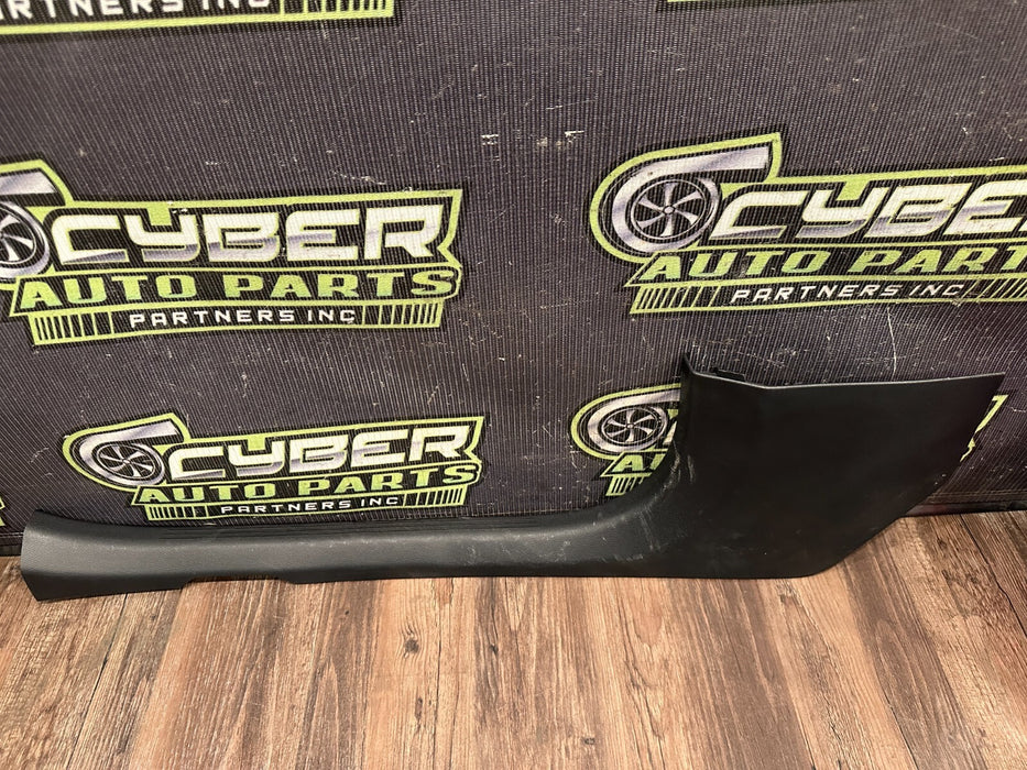 2015 MERCEDES BENZ C63S AMG EDITION 1 FRONT LEFT DOOR SILL SCUFF TRIM OEM SCUFFS