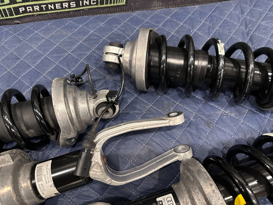 2017 2018 AUDI R8 PLUS FRONT REAR RIGHT LEFT SUSPENSION SHOCK ABSORBER STRUT