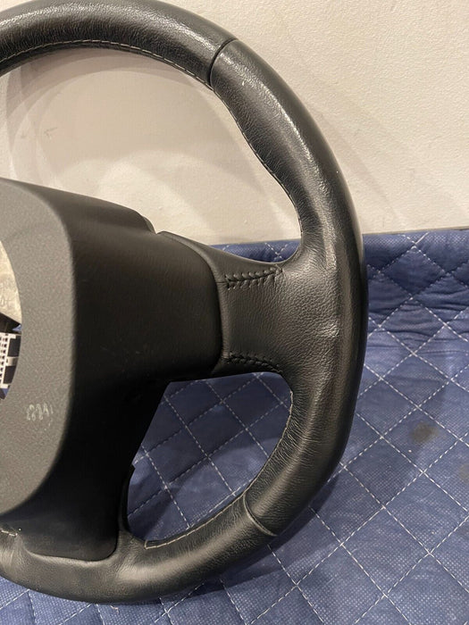 2017 INFINITI Q60 RED SPORT BLACK LEATHER STEERING WHEEL W CONTROLS OEM