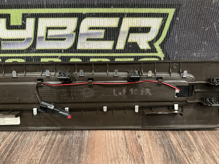 2017-2019 FORD F250 F350 F450 LIMITED BROWN FRONT REAR KICK PLATES OEM *READ!*