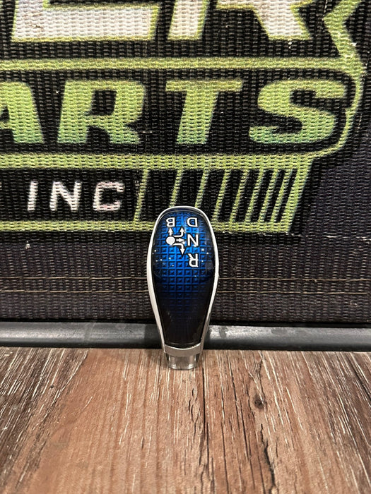 2014 TOYOTA PRIUS V BLUE AUTOMATIC SHIFTER KNOB HANDLE OEM *WEAR*