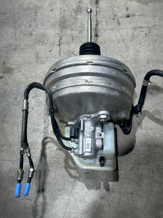 2014 PORSCHE 911 TURBO S BRAKE BOOSTER MASTER CYLINDER OEM 991.355.025.30