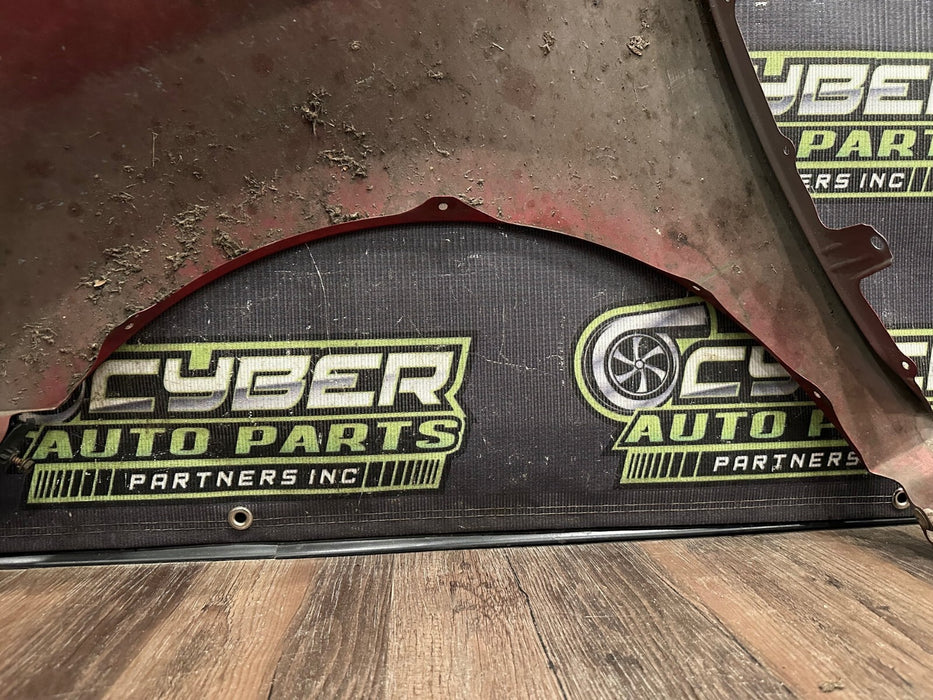 2014 TOYOTA PRIUS V FRONT PASSENGER RIGHT FENDER OEM *RESIDUE/PAINT CHIPS* (READ