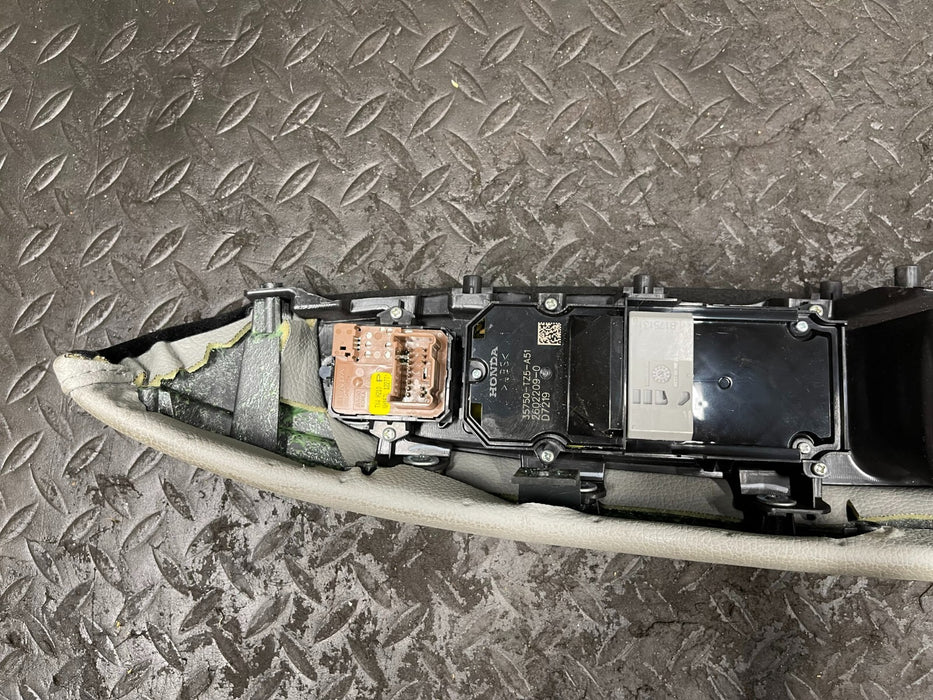 2019 ACURA MDX PASSENGER DOOR PANEL CONTROLS OEM 2014-2020