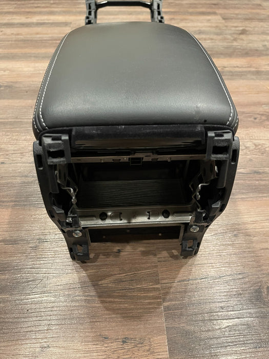 2017 INFINITI Q50 RED SPORT CENTER CONSOLE STORAGE COMPARTMENT OEM *SCRATCHES*