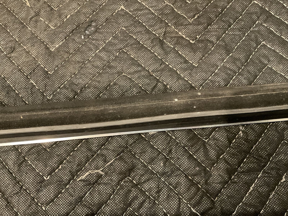 2014 MERCEDES S550 REAR LH DRIVER DOOR WINDOW BELT MOLDING OEM~MINOR SCRATCHES~