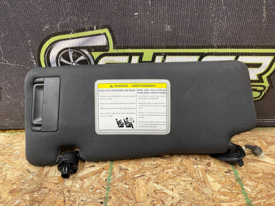 2018 NISSAN 370Z NISMO PASSENGER SIDE SUNVISOR OEM 2009-2020