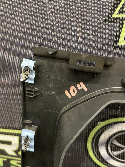 2023-24 FORD F350 STEERING COLUMN TRIM W CLUSTER SURROUND BEZEL OEM *SCUFFS #7*