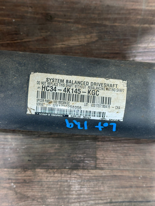 2017-2019 FORD F350 F250 2 PIECE REAR DRIVE SHAFT OEM HC34-4K145
