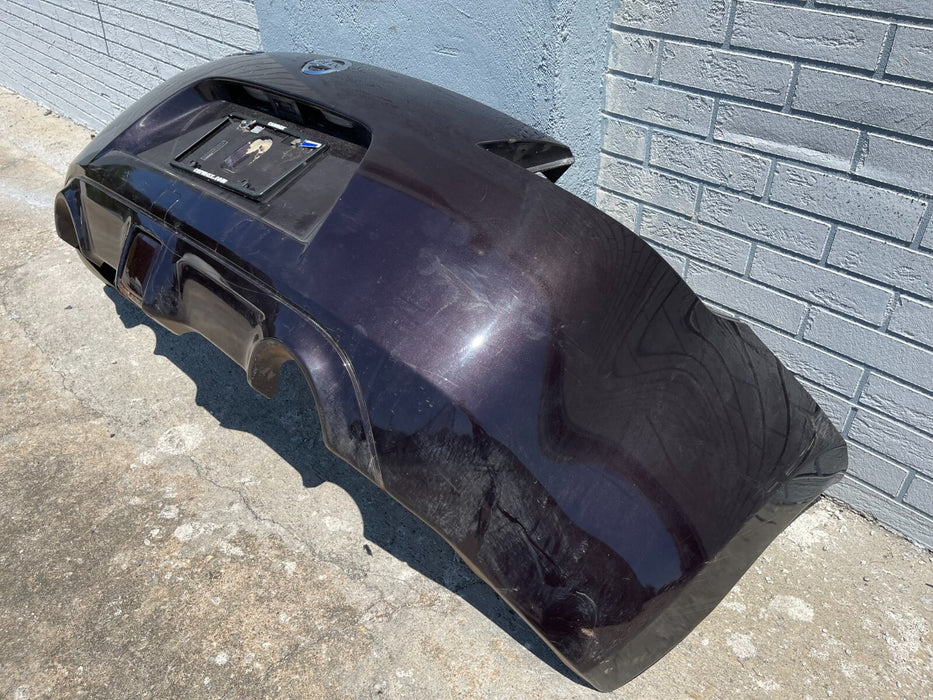 2010 NISSAN 370Z REAR BUMPER COVER COMPLETE BLACK CHERRY *NAG* OEM 2009-2020