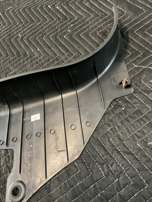 2016-2019 NISSAN TITAN XD LEFT FRONT KICK PANEL BLACK 669017S000