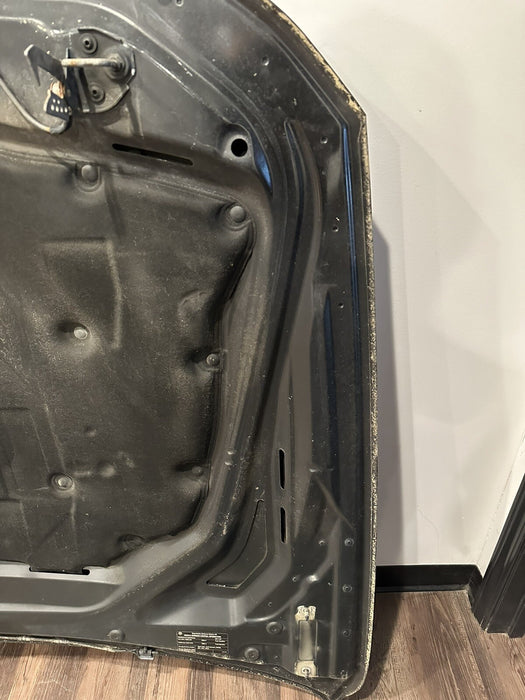 2011 BMW 550i F10 5 SERIES HOOD DARK GRAPHITE METALLIC (A90) ~MINOR SCUFFS~