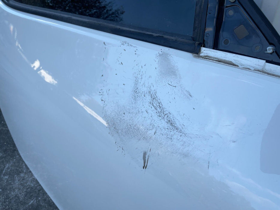 2018 NISSAN 370Z NISMO COUPE PASSENGER RH DOOR PEARL WHITE *QAB* OEM 2009-2020