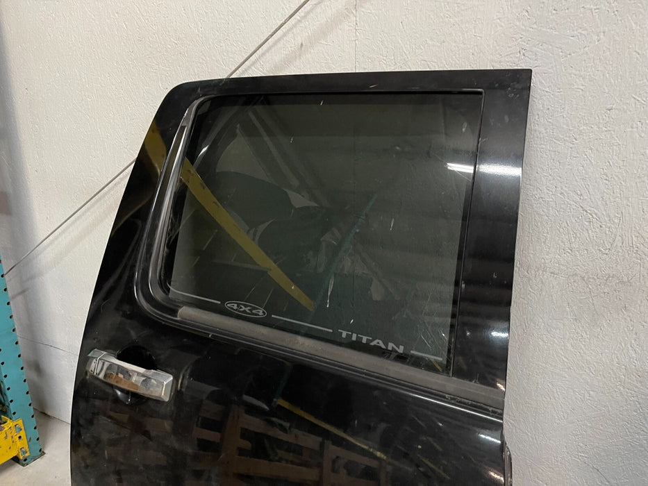 2005-2015 NISSAN TITAN CREW CAB REAR RIGHT PASSENGER DOOR SHELL OEM