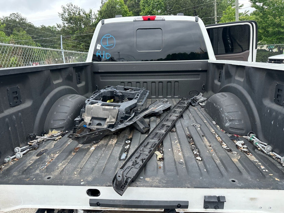 2023 2024 FORD F250 F350 SHORT BED STAR WHITE 6' 9" *DAMAGE* BED ONLY