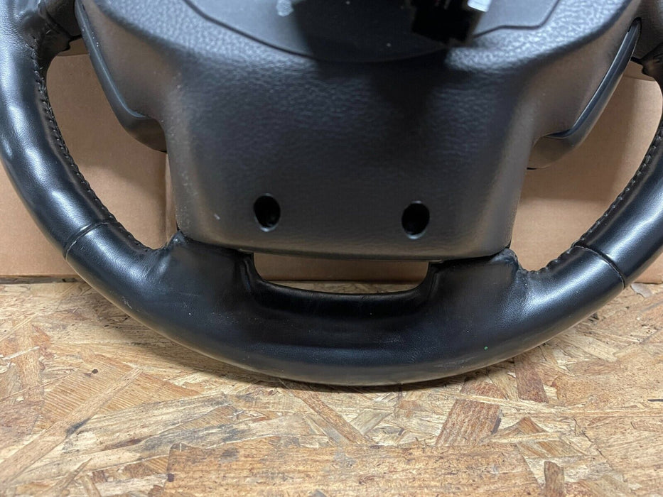 2017-2019 FORD F250 F350 F450 LEATHER STEERING WHEEL *ADAPTIVE STEERING FAULT*