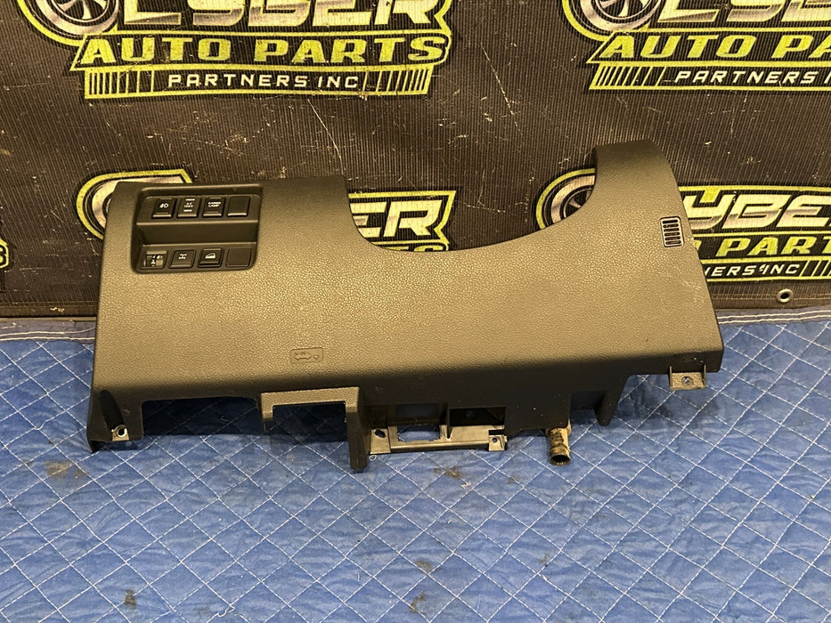 2017 NISSAN TITAN XD LOWER LEFT KNEE PANEL TRIM OEM