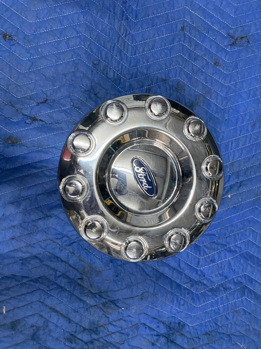 2017 2018 2019 FORD F350 F450 REAR DUALLY WHEEL CHROME CENTER CAP OEM