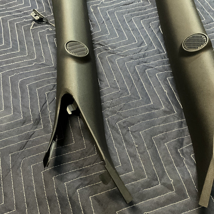 2017 FORD SHELBY MUSTANG GT350 INTERIOR A PILLAR TRIM SET OEM