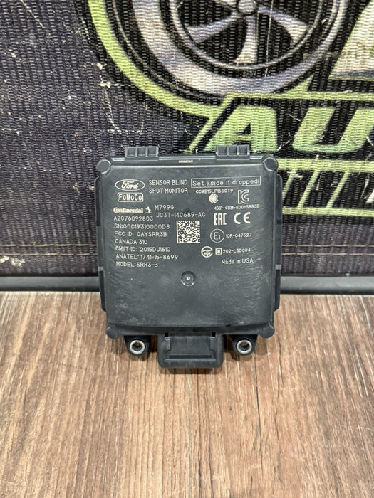 2019 FORD F150 RAPTOR RIGHT TAIL LIGHT BLIND SPOT RADAR MODULE OEM JC3T-14C689