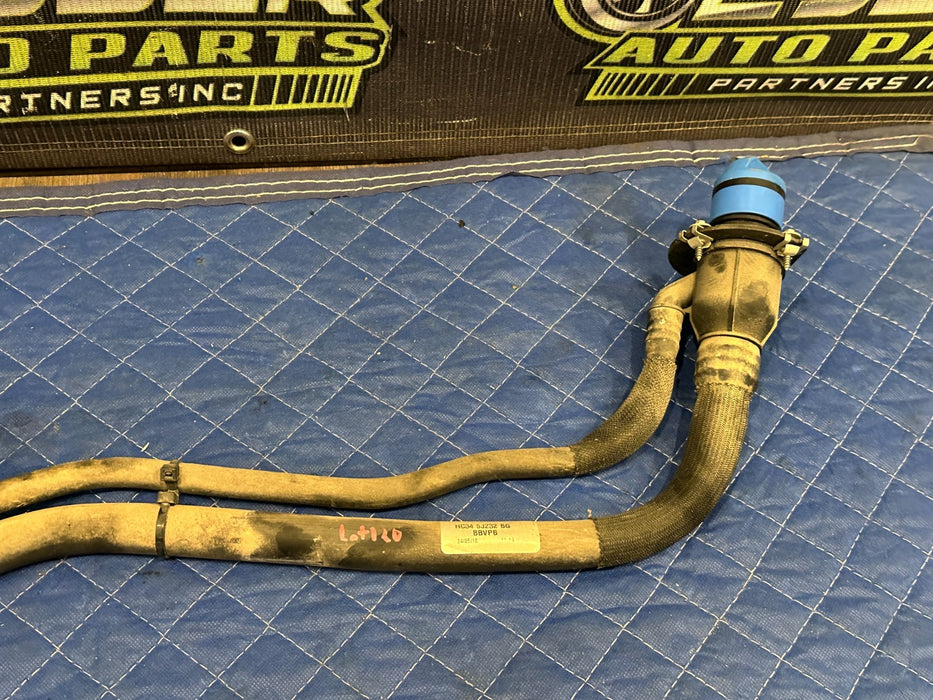 2018 FORD F250 F350 FUEL FILLER NECK HOSE OEM HC34 5J232 BG