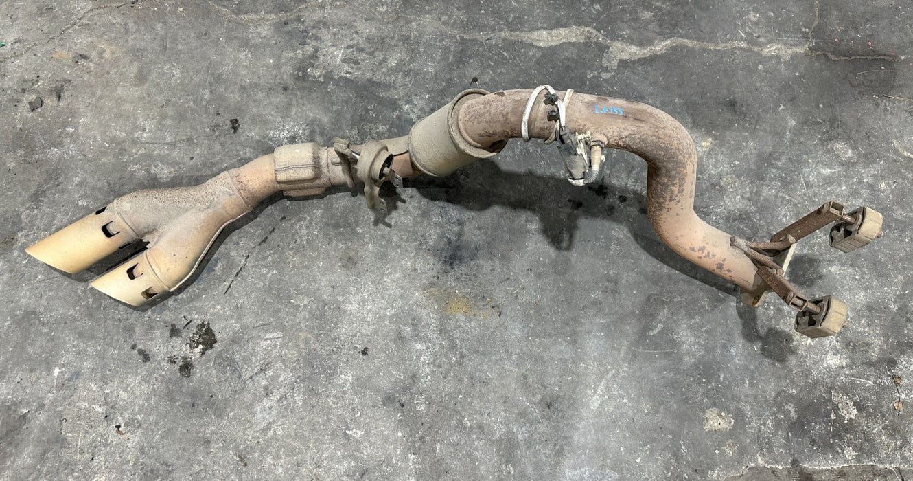 2017-2019 FORD F250 F350 F450 DIESEL EXHAUST MUFFLER TAIL PIPE OEM