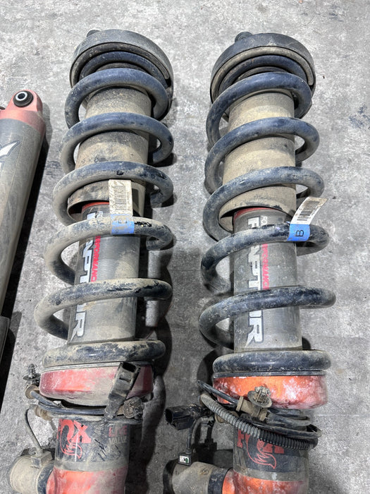 2019 FORD F150 RAPTOR FRONT REAR FOX SHOCK STRUT ABSORBER SET 40K