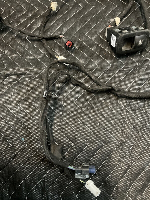 2015-2020 DODGE CHARGER HELLCAT REAR DOOR WIRING HARNESS W/WINDOW SWITCH OEM