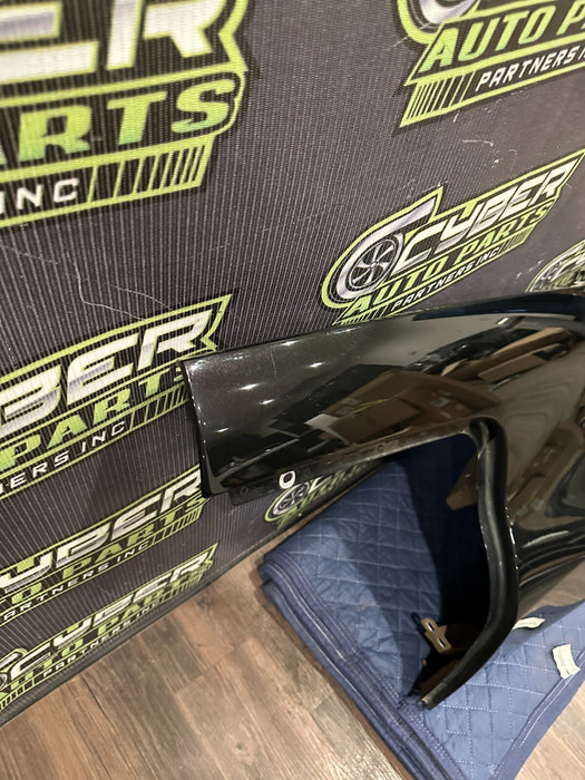 2014 AUDI R8 REAR LEFT DRIVER SIDE REAR QUARTER PANEL BLACK PANTER CRYSTAL OEM