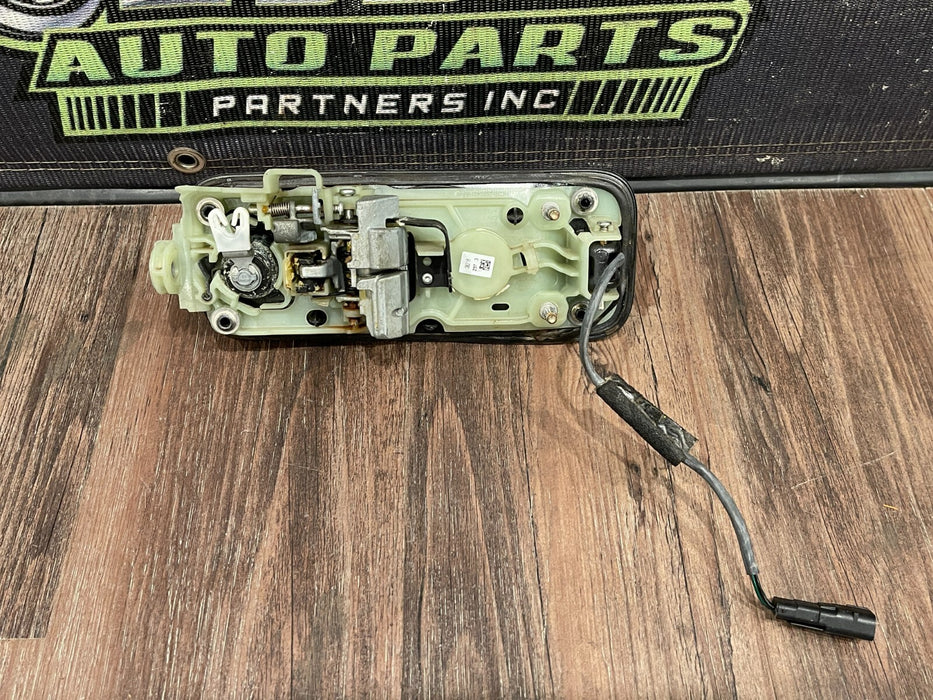 2017-2019 FORD F250 F350 F450 FRONT LEFT DOOR HANDLE OEM *READ* MAGNETIC GRAY J7