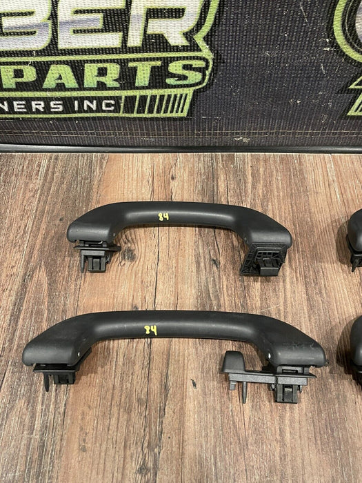 2011 BMW 550i F10 5 SERIES INTERIOR ROOF GRAB HANDLE SET OEM *SCUFFS/READ*