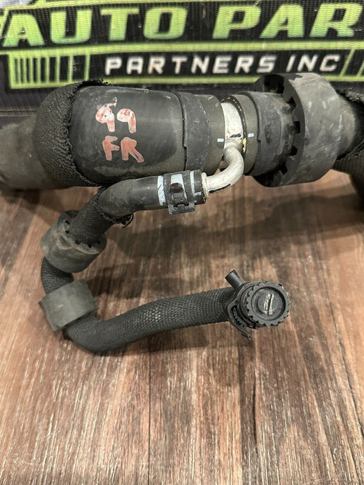 2021 AUDI R8 FRONT RIGHT RADIATOR COOANT HOSE OEM 4S0 122 050