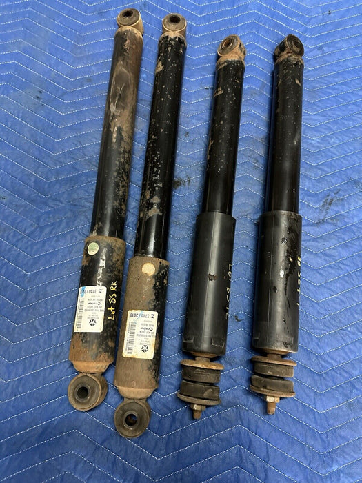 2017 DODGE RAM 3500 LARAMIE DIESEL FRONT/REAR LH RH SUSPENSION SHOCK ABSORBER