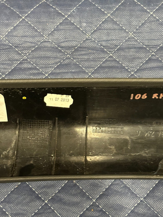 2014 AUDI R8 SPYDER RIGHT PASSENGER A PILLAR OEM 427 867 234 A