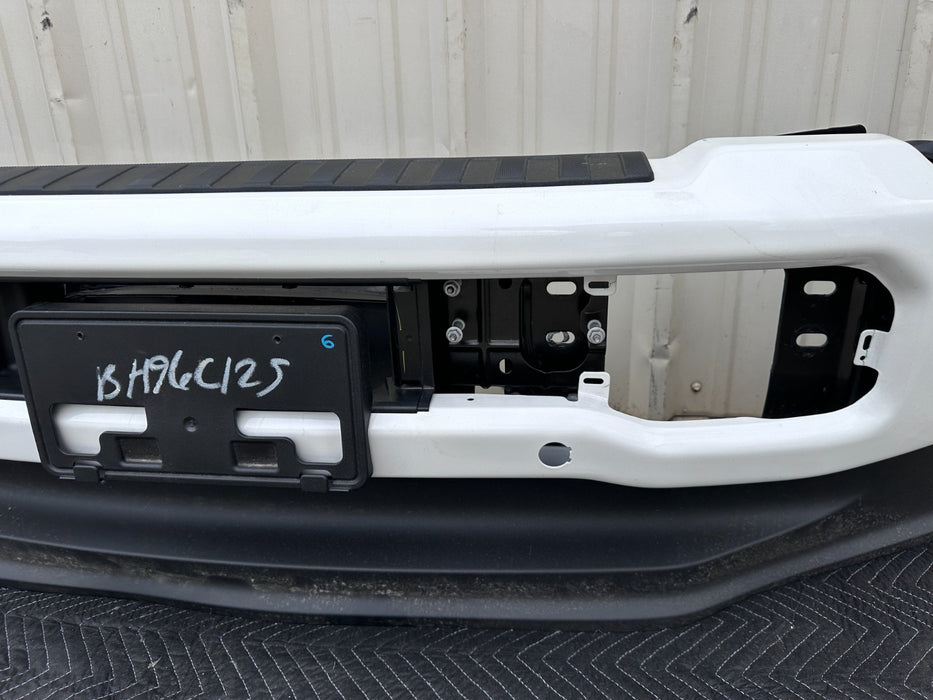 2023 2024 2025 FORD F250 F350 PLATINUM FRONT BUMPER ASSEMBLY STAR WHITE OEM
