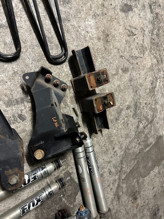 2017-2022 FORD F250 F350 6" BDS FOX COILOVER 6" LIFT KIT FOX SHOCKS STABILIZER