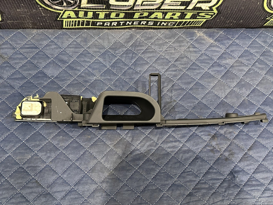 2012 AUDI R8 FRONT LEFT DOOR PANEL WINDOW SWITCH & CONTROL W INSERT BRACKET OEM