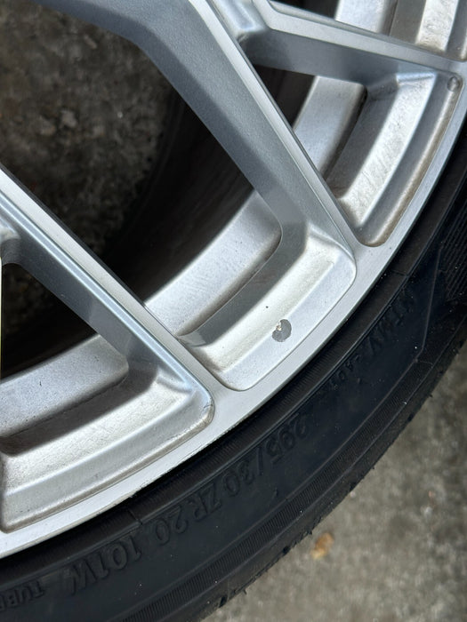 5x108 GWG Wheels 20x10.5 REARS 20x9 FRONTS FORD JAGUAR NEW NITTO TIRES