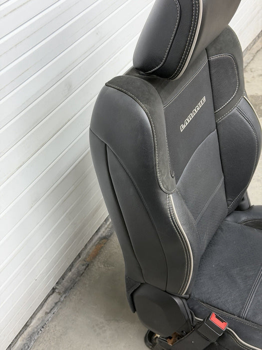 2019-2024 RAM 2500 3500 LARAMIE BLACK LEATHER HEATED COOLED DRIVER SEAT OEM