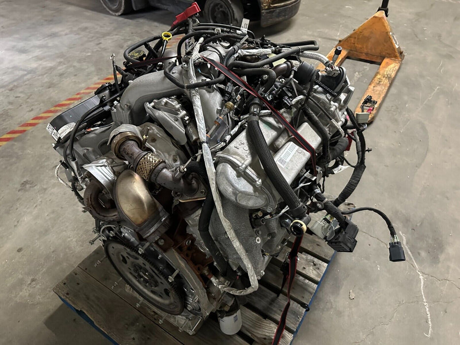 2022 FORD F250 F350 F450 6.7L V8 POWERSTROKE DIESEL ENGINE COMPLETE OEM 14K MILE